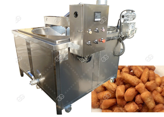 China 500 L Banana Chips Deep Fryer Machine , Chin Chin Frying Machine Batch Produce supplier