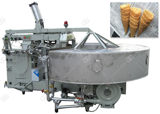 China Stainless Steel Ice Cream Cone Making Machine 380V Voltage 1800pcs / H Capacity supplier